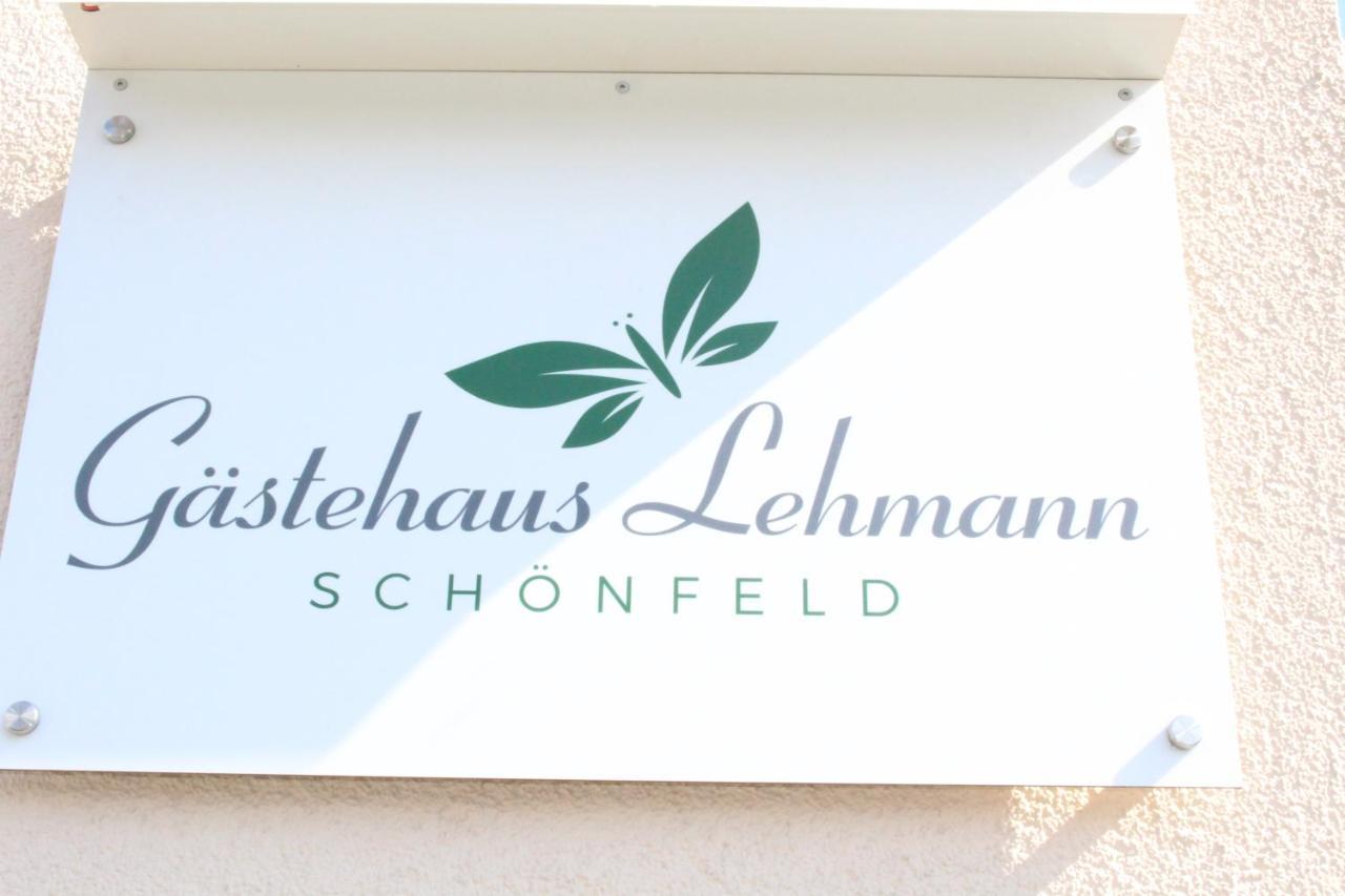 Gaestehaus Lehmann Schonfeld  Exteriér fotografie